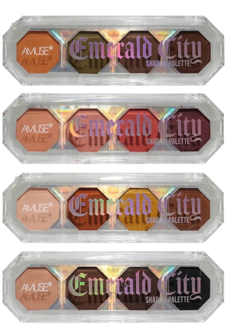 AMUSE Emerald City Eyeshadow Palette - Warm & Earthy Tones